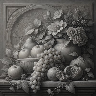 Grisaille Painting Style 3