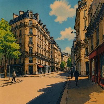 90s Anime Cell Animation Still Style Transfer Example