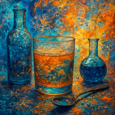still life with everyday objects