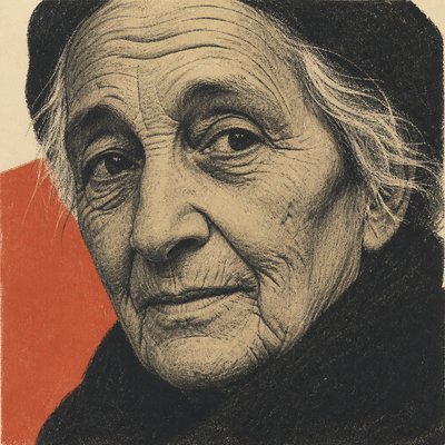 close-up portrait of an elderly person with expressive weathered features