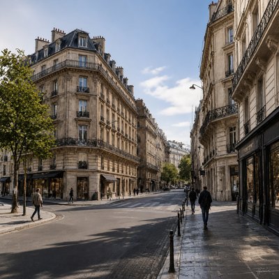 Sunlit Hyperrealism Style Transfer Example