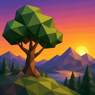 a tree in nature