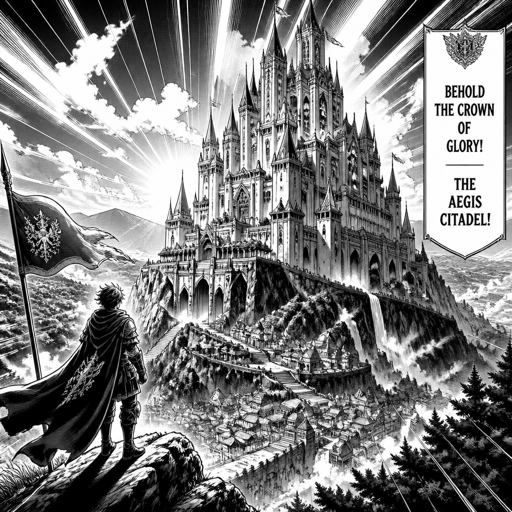 majestic castle on a hilltop