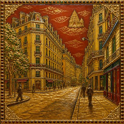 Thanjavur Art Style Style Transfer Example