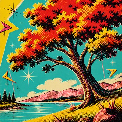 a tree in nature
