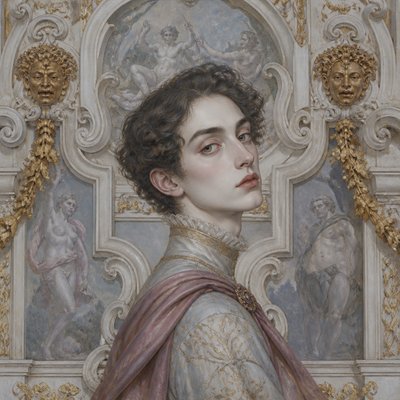 portrait of a person with expressive eyes