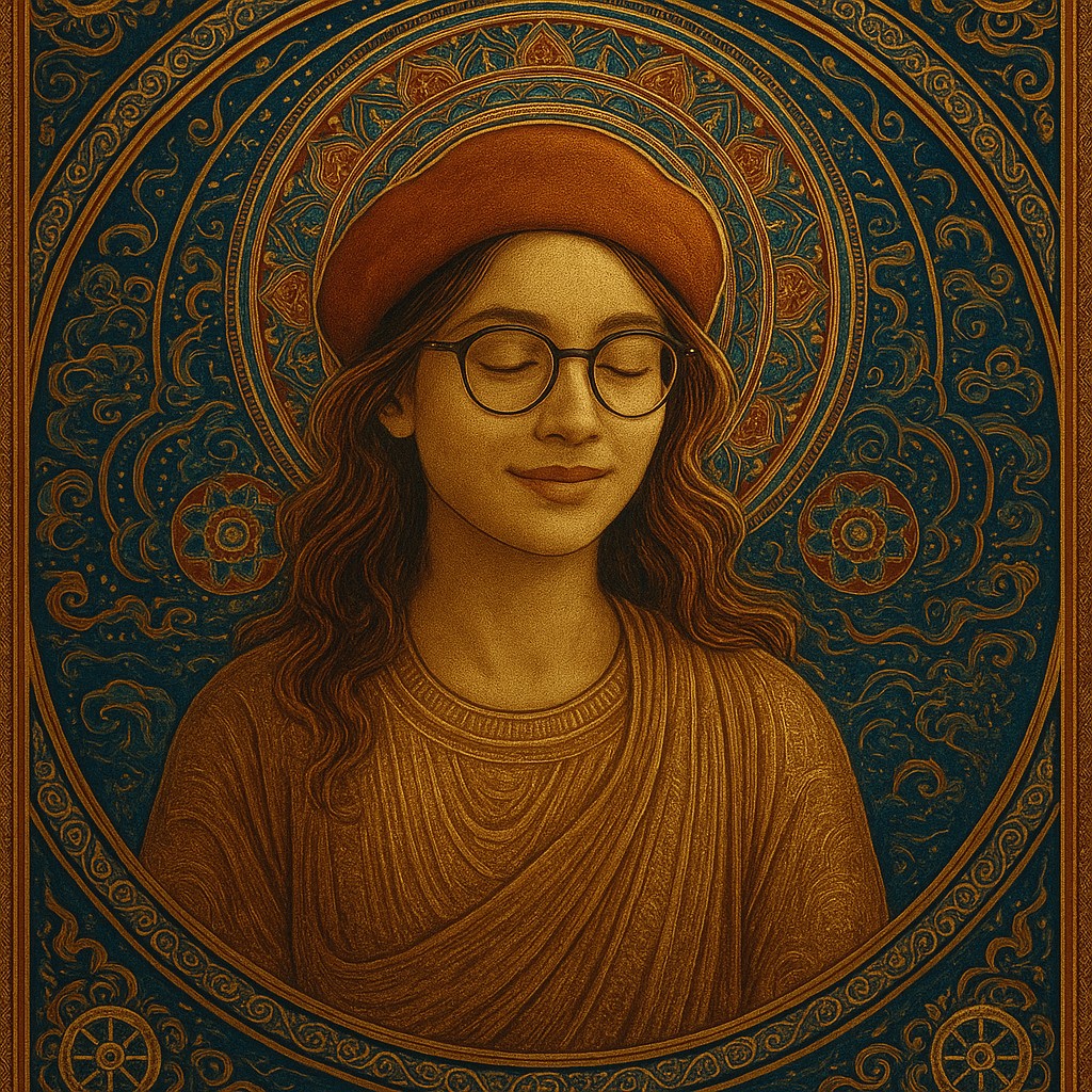 Buddhist Religious Art Style Transfer Example