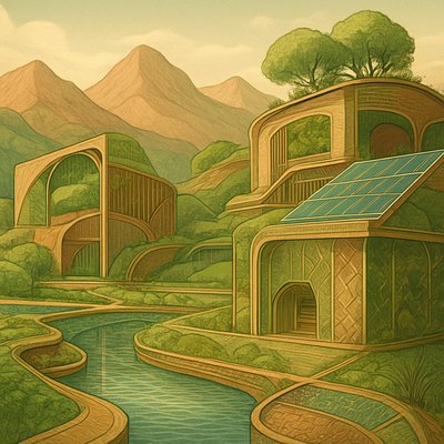 Sustainable Architecture Art 2