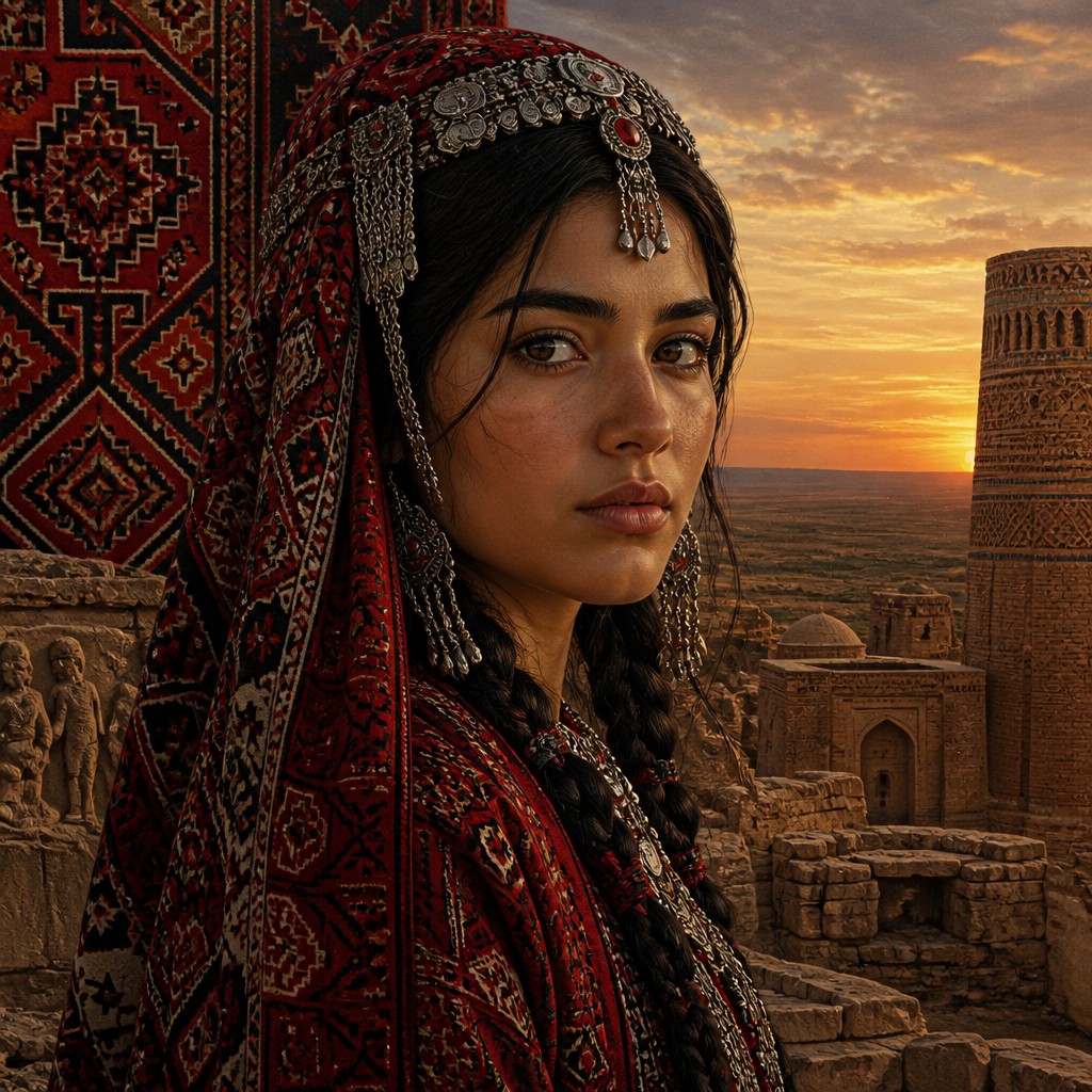 Turkmen Art Style example artwork 1