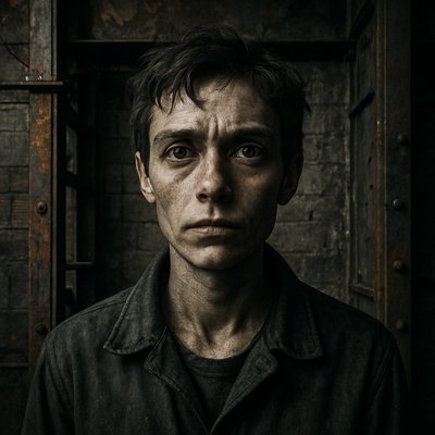 portrait of a person with expressive eyes