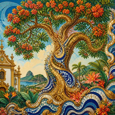 a tree in nature