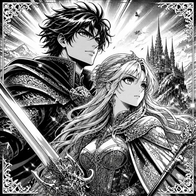 portrait of two people together