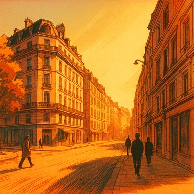 Vintage Retro Anime Art Style Style Transfer Example