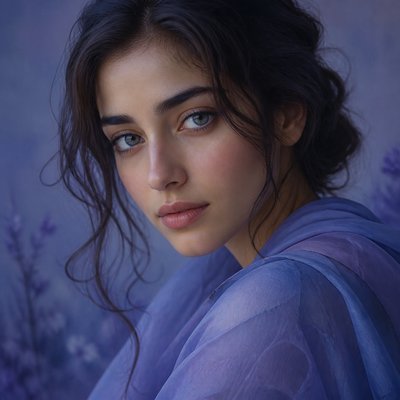 portrait of a person with expressive eyes