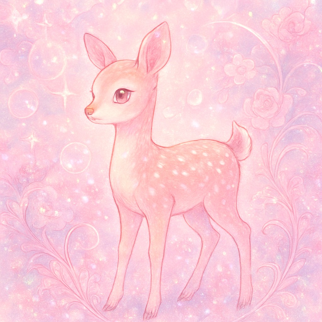animal standing in natural pose