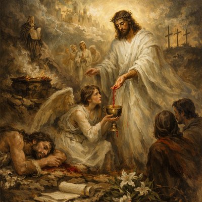 “And to Jesus the mediator of the new covenant, and to the blood of sprinkling, that speaketh better things than that of Abel.” (Hebrews 12:24, KJV)
