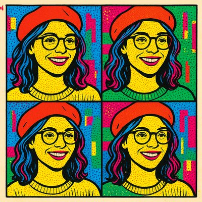 Pop Art Still Life Art Style Style Transfer Example
