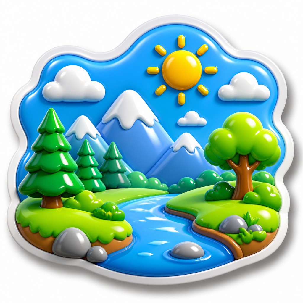 wide landscape with natural scenery