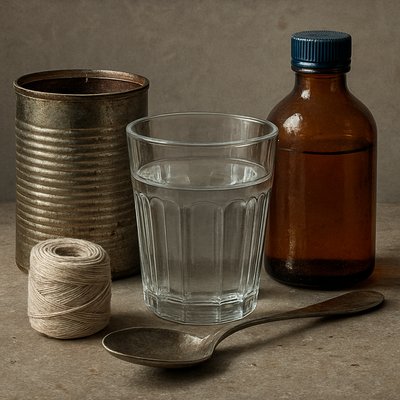 still life with everyday objects