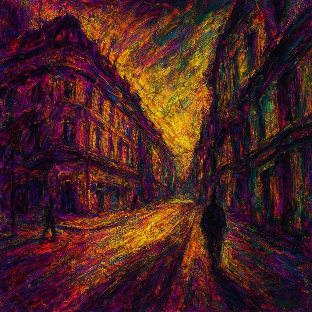 Psychological Portrait Expressionism Art Style Style Transfer Example