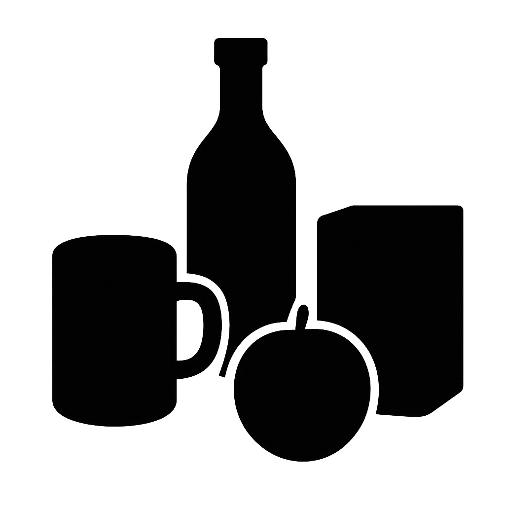 still life with everyday objects