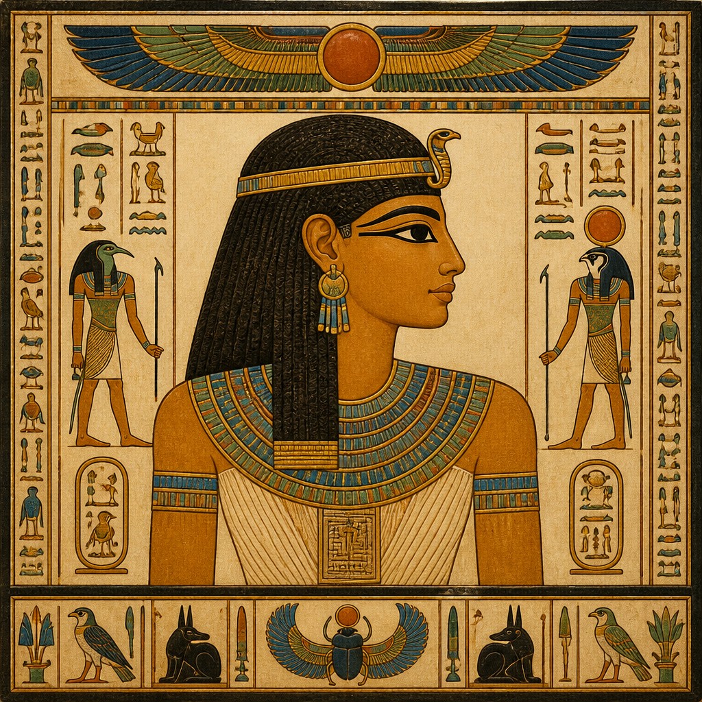 Ancient Egyptian Art Style example artwork 1