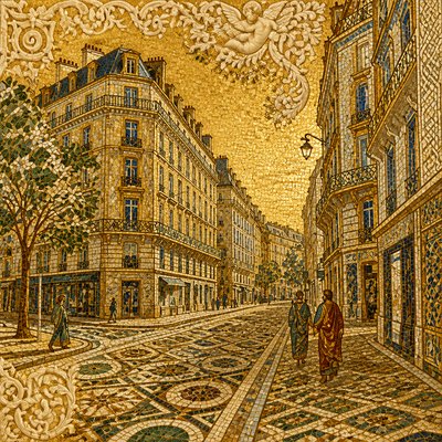 Palermo Art Style Style Transfer Example
