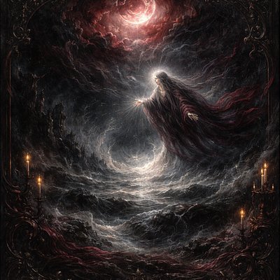 “In the beginning God created the heaven and the earth. And the earth was without form, and void; and darkness was upon the face of the deep. And the Spirit of God moved upon the face of the waters.” (Genesis 1:1-2, KJV)
