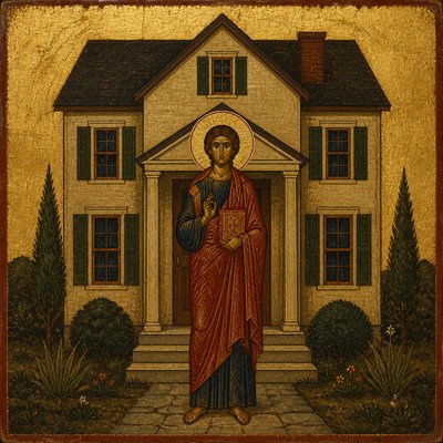 house with front view — Icon Art Style