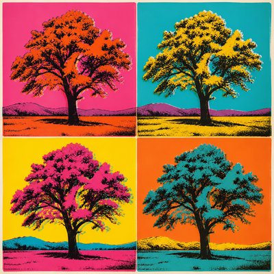 a tree in nature