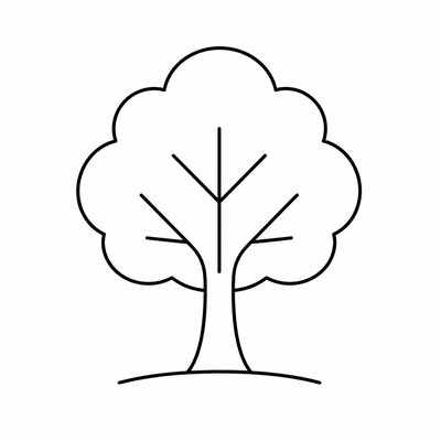 a tree in nature