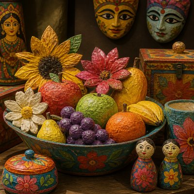 Papier-Mache Art Style 3