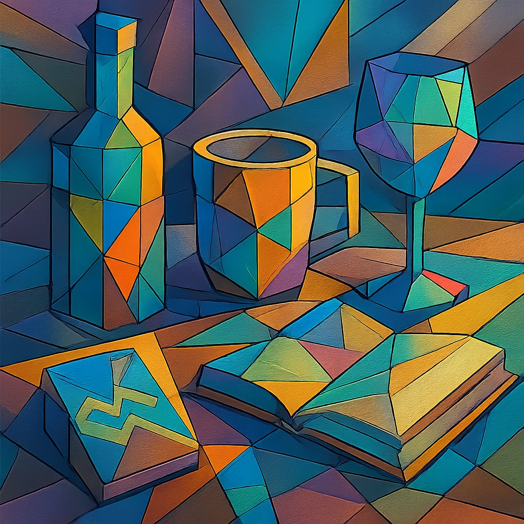 still life with everyday objects