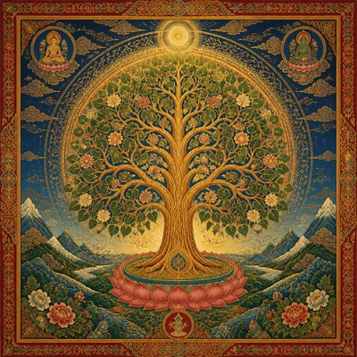 a tree in nature