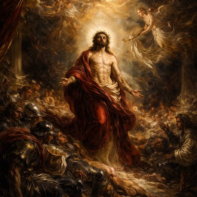 
“Therefore will I divide him a portion with the great, and he shall divide the spoil with the strong; because he hath poured out his soul unto death: and he was numbered with the transgressors; and he bare the sin of many, and made intercession for the transgressors.” (Isaiah 53:12, KJV)
