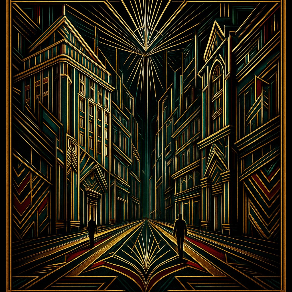 Art Deco Style Style Transfer Example