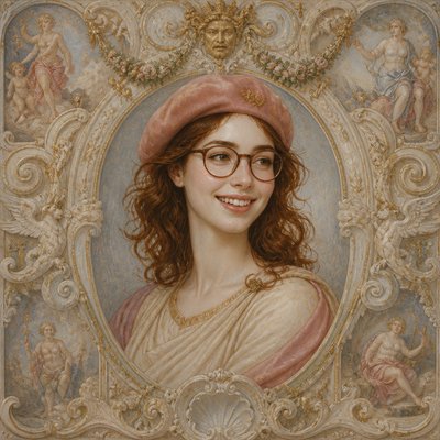Fontainebleau Art Style Style Transfer Example