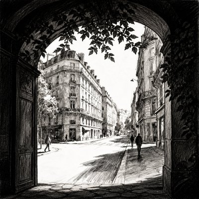 Framing Art Style Style Transfer Example
