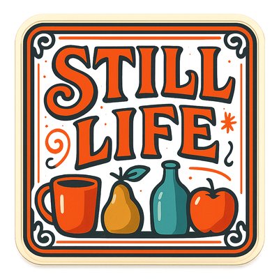 still life with everyday objects
