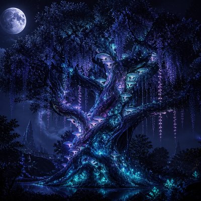a tree in nature