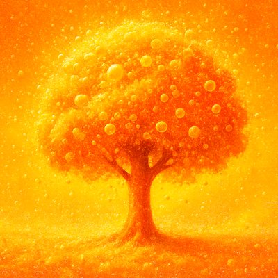 a tree in nature