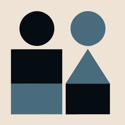 portrait of two people together