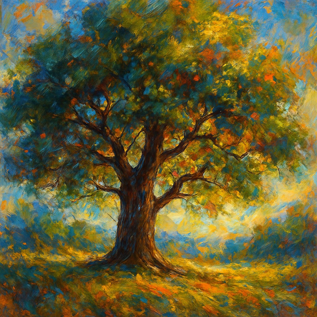 a tree in nature