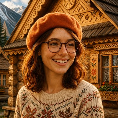 Zakopane Art Style Style Transfer Example