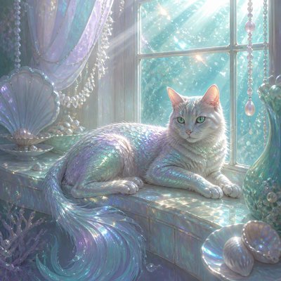 a cat lounging in a sunlit window