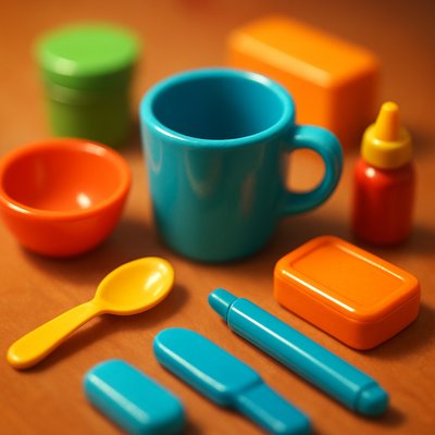 still life with everyday objects
