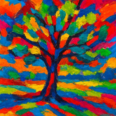 a tree in nature