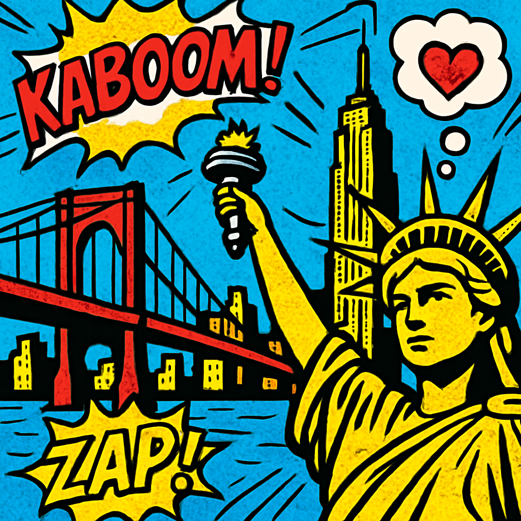 Comic Book Pop Art Style 2