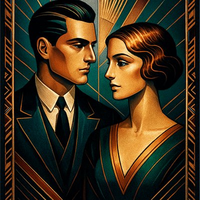 portrait of two people together