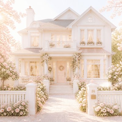 house with front view